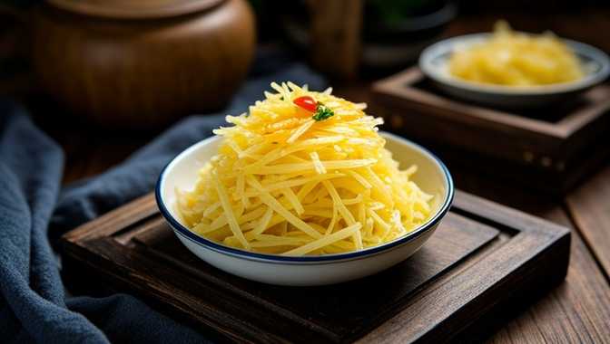 蒸土豆丝