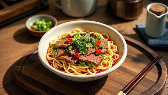 岳阳牛肉拌面