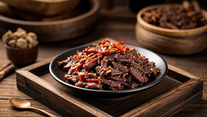 炒牛干巴