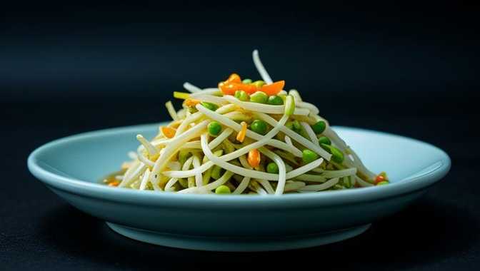凉拌绿豆芽