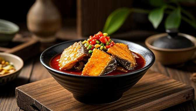 红烧鱼块