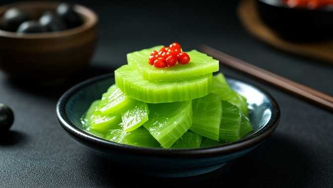 凉拌莴笋