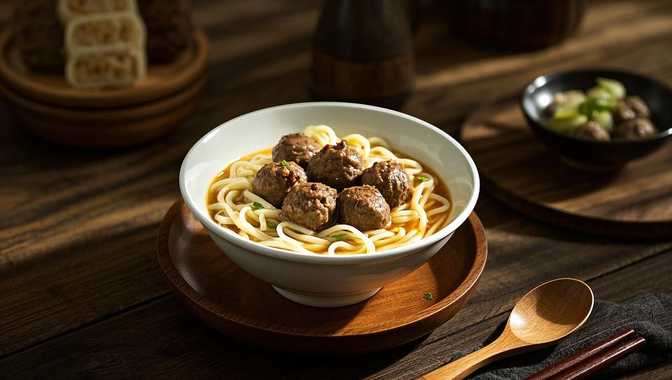 牛肉丸子面