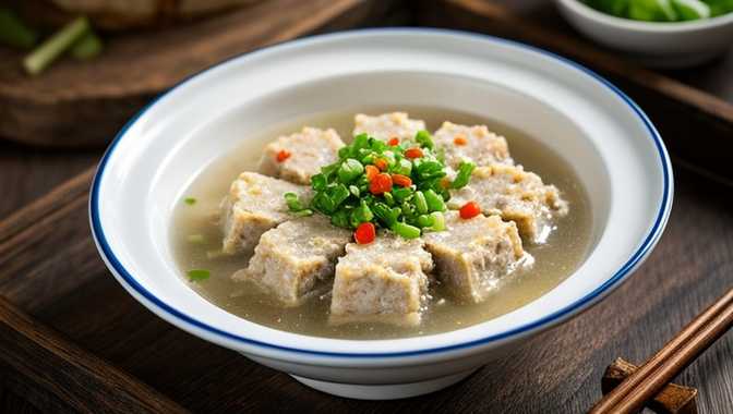 清蒸肉糕汤