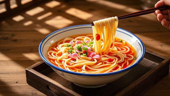 孝感桃花面