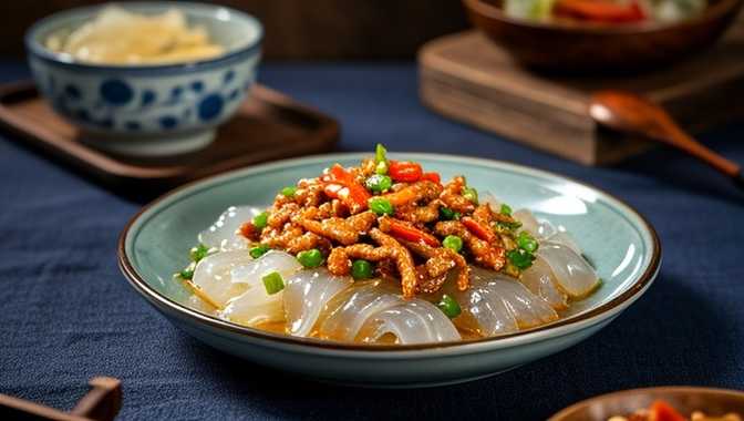 炒肉拉皮