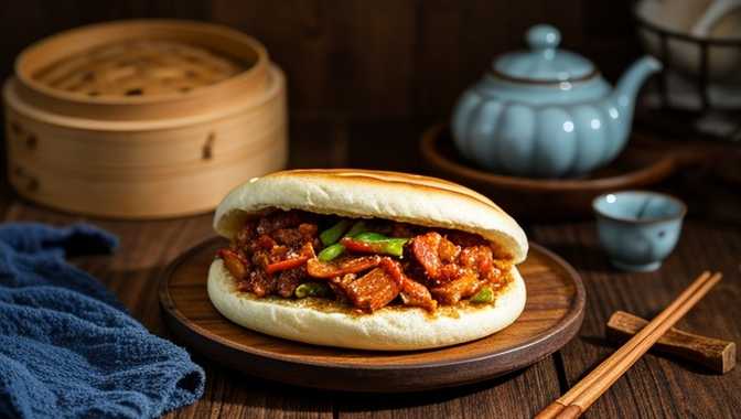 笼笼肉夹馍