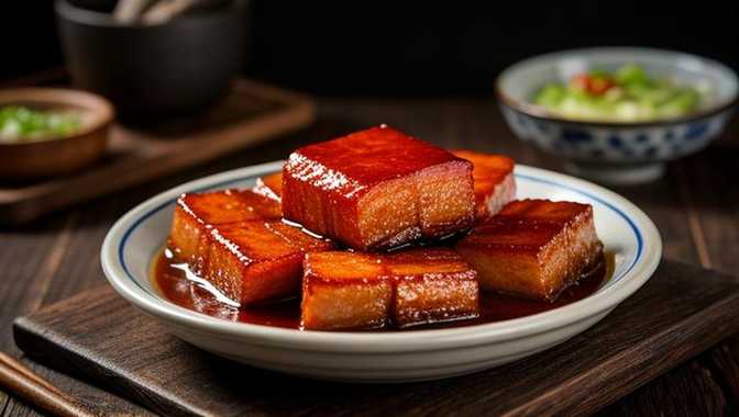 莲花红烧肉