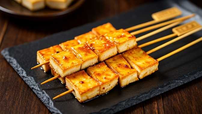 烤豆腐串