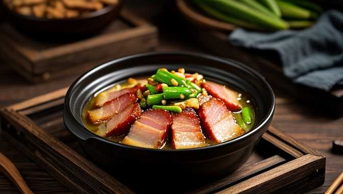 镇巴腊肉炖菜