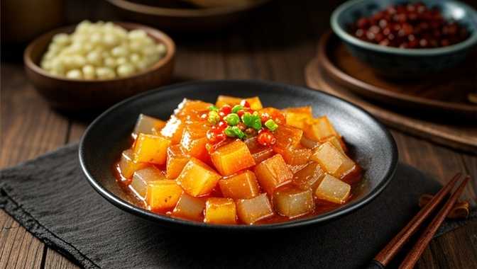 炒凉粉