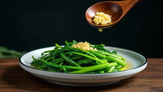 蒜蓉空心菜(清炒)
