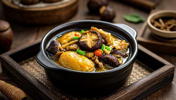 香菇炖鸡