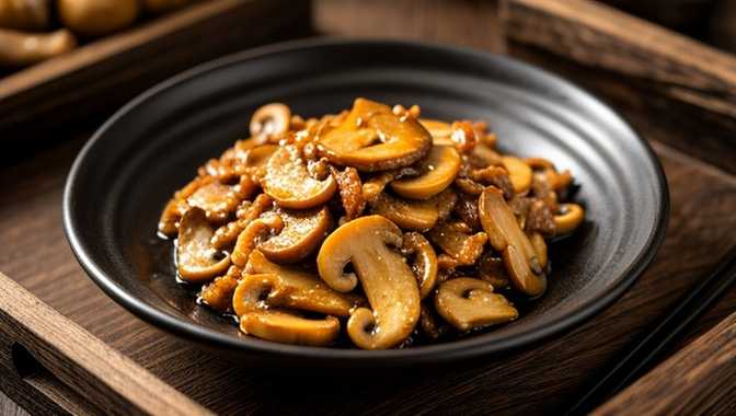 蘑菇炒肉