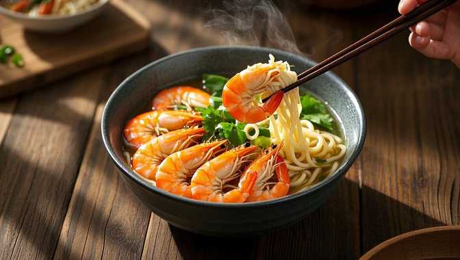 胶东大虾面