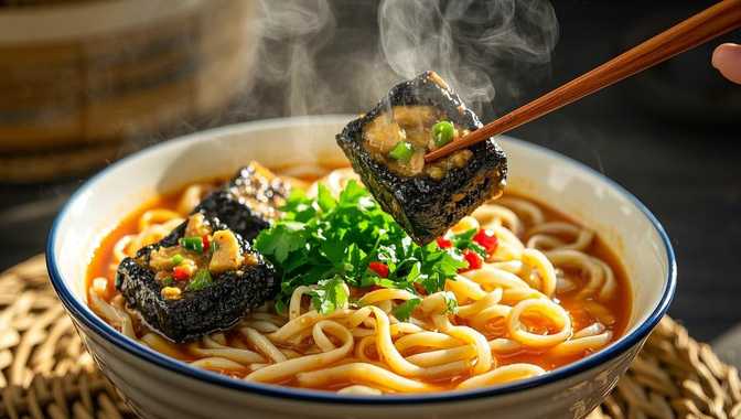 长沙臭豆腐烩面