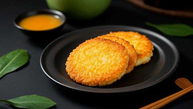 煎虾饼