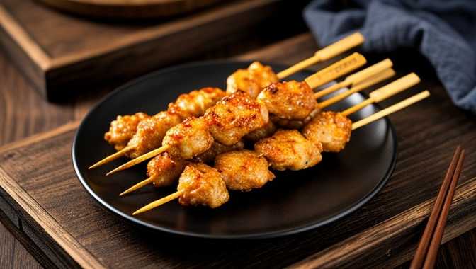 烤鸡肉串