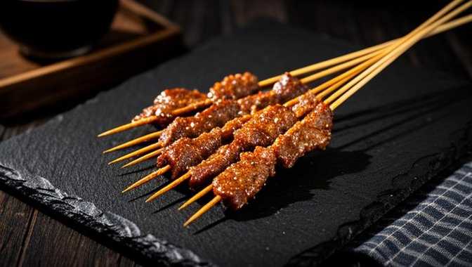 烤牛肉串