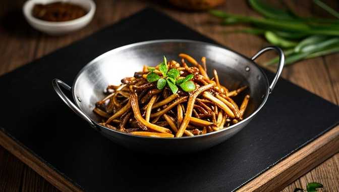 干锅茶树菇