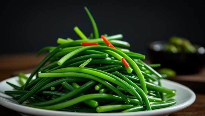 凉拌小根蒜