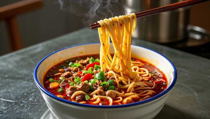 重庆鸡杂面