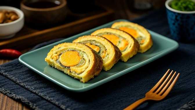 鳝鱼鸡蛋卷