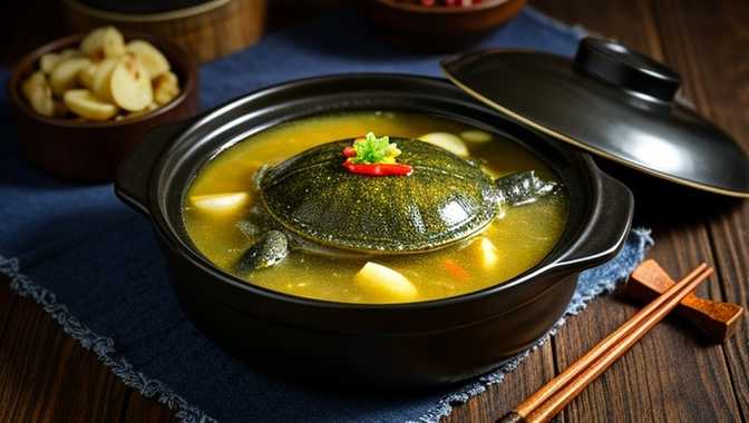 清炖马蹄鳖肉