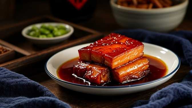 卤腐烧肉