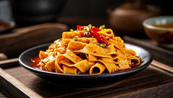 麻辣豆腐皮